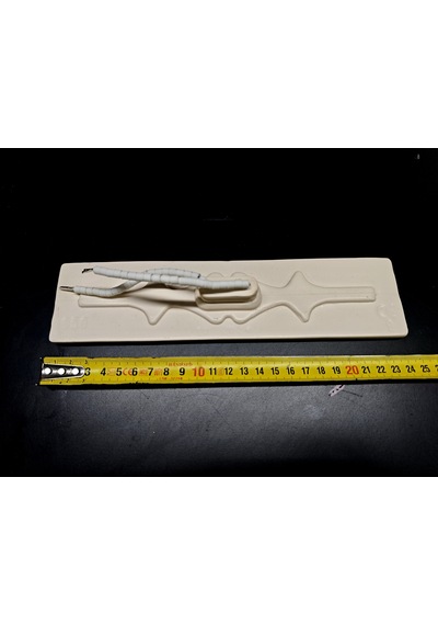 Sern 245x60mm 650w 230v Beyaz Fsf Model Düz İnfrared Seramik Isıtıcı Rezistans 1 Adet