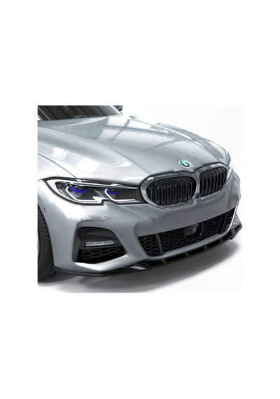 Bmw 3 Serisi M Sport G20 2019-2021 Makyajsız Ön Tampon Eki Piano Black