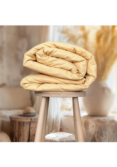 Özyurtlar Home %100 Merinos Kuzu Yün Pike Battal Boy 220x240 Sarı