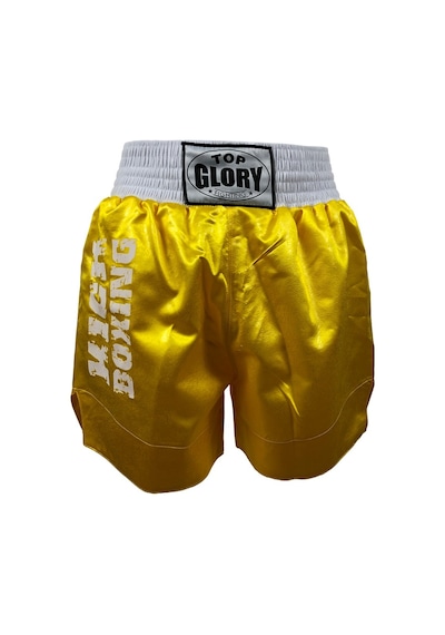 Top Glory Unisex Kick Boks Şortu 6604 Sarı