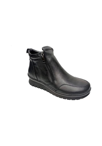 Dr. Flexer Dr.flexer 010005-205 Hakiki Deri Anatomik Kadın Bot Siyah