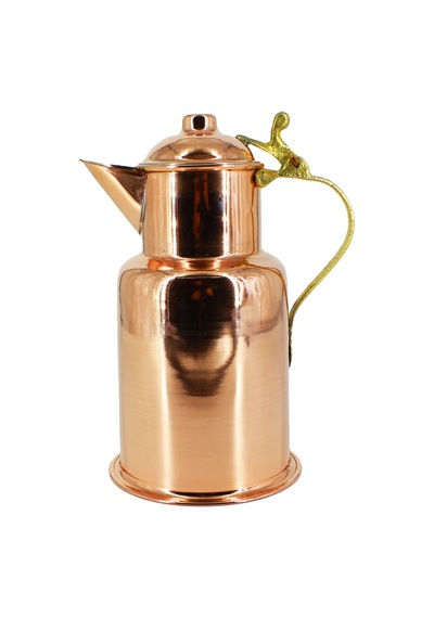 Turna Bakır Kadife Sütlük 500 Ml Düz Kırmızı Turna4808-1