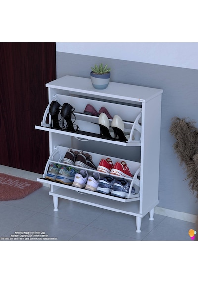 Eliusta Antrex 72 Cm Antrasit 2 Düşer Kapaklı Ayakkabılık 72x90x26 Cm Ayaklı 4 Bölmeli Ayakkabılık Antrasit Eliusta Antrex 72 Cm Antrasit 2 Düşer Kapaklı Ayakkabılık 72x90x26 Cm Ayaklı 4 Bölmeli Ayakkabılık Antrasit
