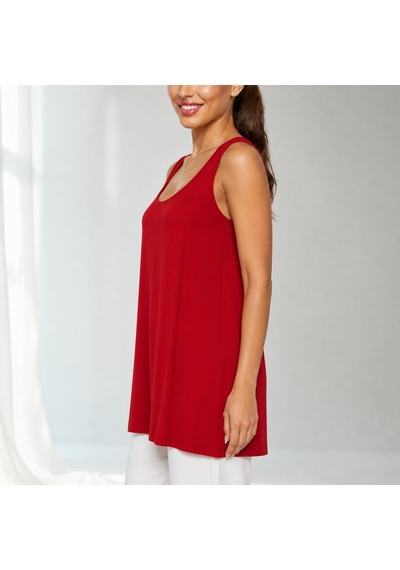 Nealirsanall.com Kadın Penye Oversize Kolsuz Salaş Tunik - U Yaka Dökümlü Uzun Atlet Beyaz Nealirsanall.com Kadın Penye Oversize Kolsuz Salaş Tunik - U Yaka Dökümlü Uzun Atlet Beyaz