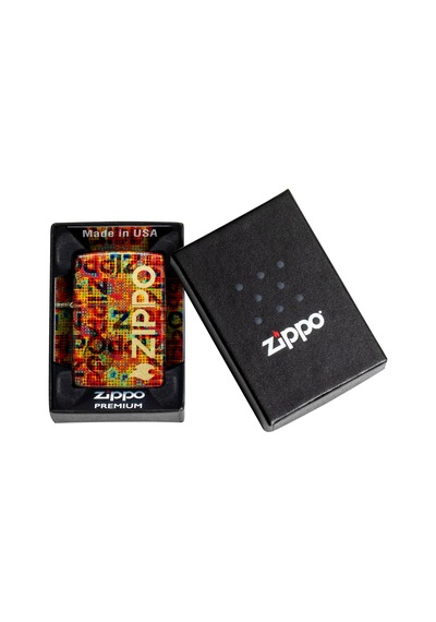 Zippo 48458 Zippo Design Çakmak Çok Renkli