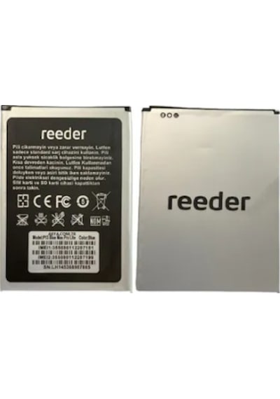 Reeder P13 Blue Max Pro Lite 2022 Pil Batarya