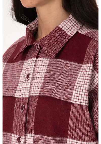 U.s. Polo Assn. Kadın Plum Gömlek Desenli 50308657-vr177 New Plum