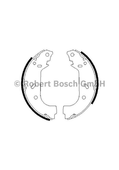 Bosch 0986487835 Arka Pabuç Balata Jumpy 95-00 2.0hdi 99 Expert 96 Evasıon 94-02 P806 95 02 Scudo 99-06 255x 60 4241.k6-4241h7-77362451-9566949580 1 Takım