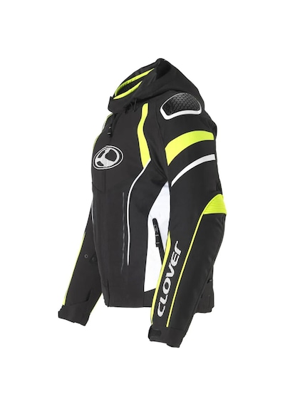 Clover Rainblade-3 Wp Korumalı Motosiklet Montu Siyah Sarı
