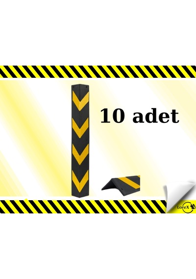 Lorex Kolon Köşe Koruyucu 10 Adet Düz Tip