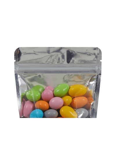 Packanya Şeffaf Metalize Doypack 500'lü 11 x 18.5 + 3.5 CM