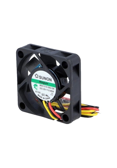 Sunon 40x40x10mm 12v 2 Kablo Fan