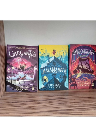 Malamander Serisi 3 Kitap Set Shadowghast - Gargantis - Malamander