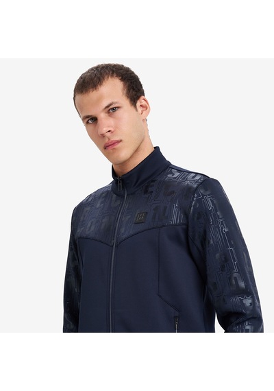 Lescon Lacivert Erkek Fermuarlı Sweatshirt 26n-1135