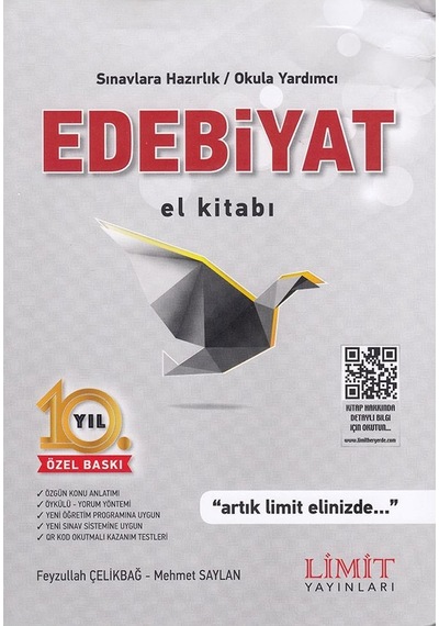 Ayt Edebiyat El Kitabı Limit Yayınları N11.8028