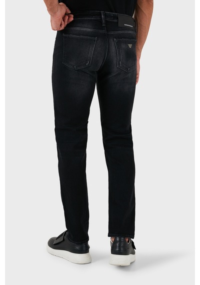 Emporio Armani Erkek Kot Pantolon 6d1j75 1d46z 0006 Siyah Siyah