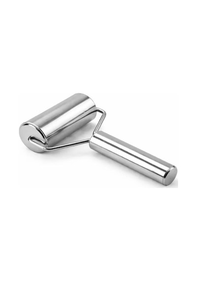 Metal Saplı Hamur Açma Merdanesi 19 Cm,rulo Hamur Açma Silindiri,pürüzsüz Rulo Oklava Diğer