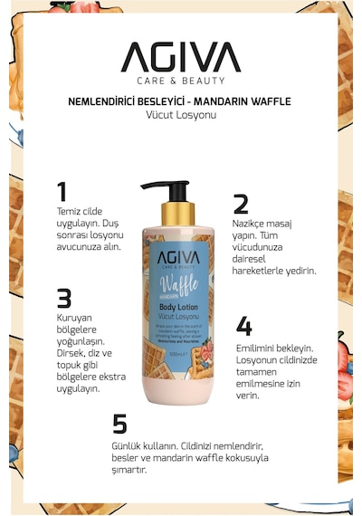 Mandarin&waffle Özlü Besleyici Ve Nemlendirici Vücut Losyonu