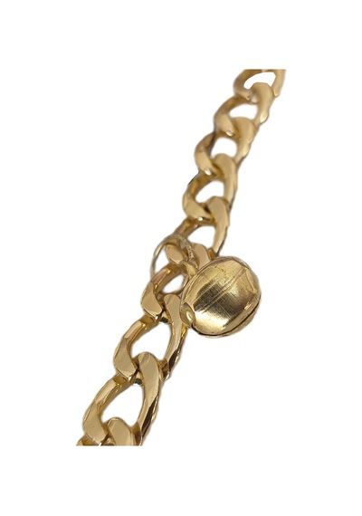 Markapet Kedi Ve Köpek Lüx Zincir Kolye 25-30 Cm Medium Gold