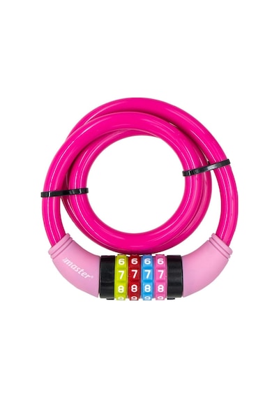 Master 500950 Şifreli Bisiklet Kilidi 12mm X 80cm Çok Renkli