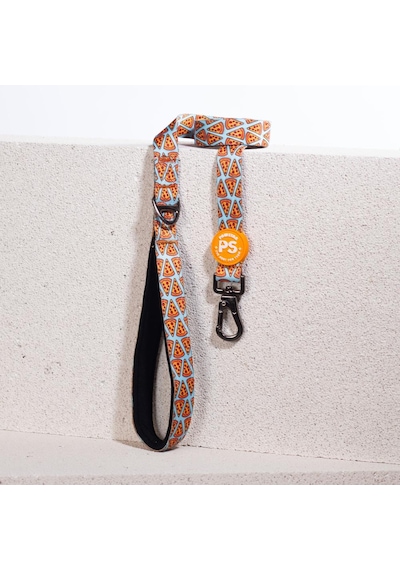 Pawstar Pizza Leash Kedi Köpek Sevk & Gezdirme Kayışı Köpek Uzatma Tasması Sarı