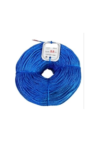 2,5 MM Ambalaj Çamaşır Bayrak Ipİ Mavi 200 M