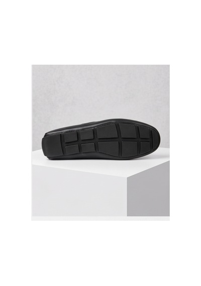 Crc Ayakkabı Crc Heritage: Büyük Beden Hakiki Deri Klasik Erkek Ayakkabı - Premium Comfort Loafer Siyah