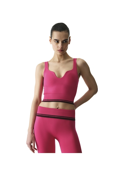 Penti Pembe Seamless Dikişsiz Kalp Yaka Çıkarılabilir Pedli Spor Sütyeni