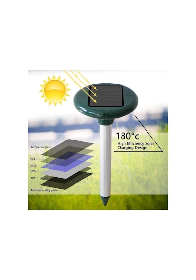 Qianfan 2 Adet Solar Köstebek Kovucu