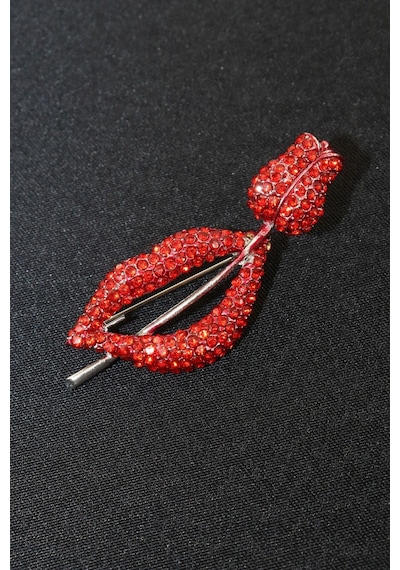 Red Rose Lips Broş. Taşlı Tasarım Broş. Yaka İğnesi Broş. Kadın Broş. Broş. Dudak Broş. Gül Broş. Altın - Kırmızı Red Rose Lips Broş. Taşlı Tasarım Broş. Yaka İğnesi Broş. Kadın Broş. Broş. Dudak Broş. Gül Broş. Altın - Kırmızı