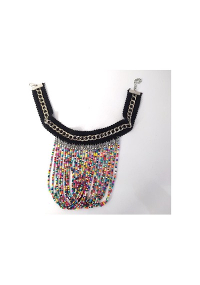 Kolye Gerdanlık Kadın Choker Bohem Kolyeler El Yapımı Uzun Püskül Boncuklar Bayan Kolye Takı Tasma Çok Renkli 27142559 Kolye Gerdanlık Kadın Choker Bohem Kolyeler El Yapımı Uzun Püskül Boncuklar Bayan Kolye Takı Tasma Çok Renkli 27142559