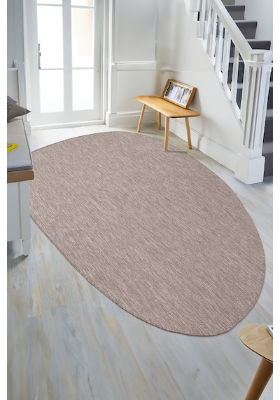 Konfor Halı Tema 9040 Bej Sisal Hasır İç Dış Mekan Kilim Dekoratif Bahçe Balkon Salon Halısı Bej