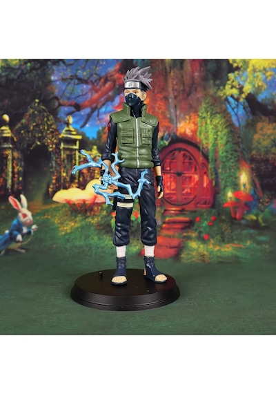 Naruto: Shippuden Naruto Uzumaki Kakashi Hatake Anime Manga Karakter Figür Seti 2 Kahraman Bir Arada Naruto - Bandai
