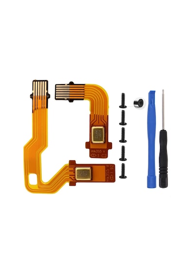 Ps5 Mikrofon Flex Versiyon 2 Tornavida Ayırıcı Yedek Vida Tamir Seti Bdm 020 Renkli