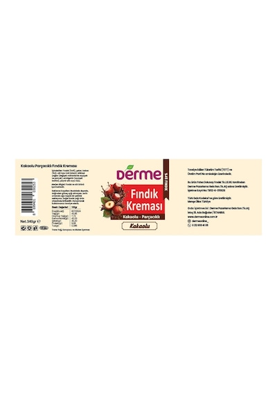 Fındık Kreması Kakaolu 340 Gram