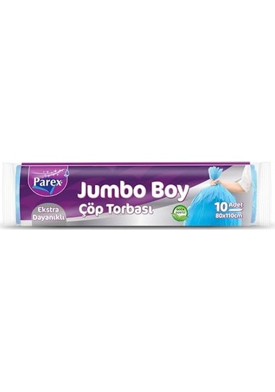 Ekstra Dayanıklı Çöp Torbası Boy 10'lu