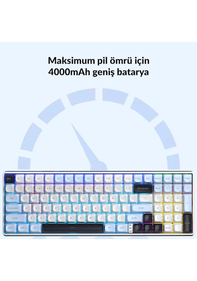 Aula S100 Pro Brown Switch How Swap Rgb Mekanik Klavye Bluetooth Kablolu Kablosuz Bağlantı Buz Mavisi