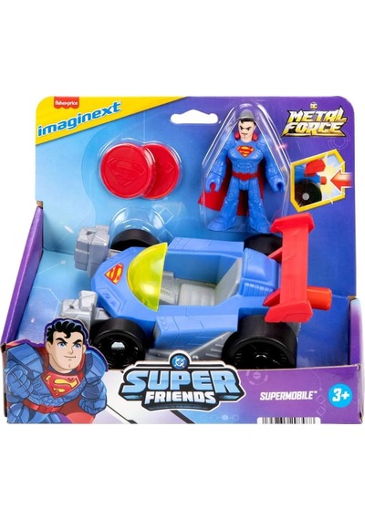 Fisher-price Imaginext Dc Super Friends Araçlar Supermobile Jfj69