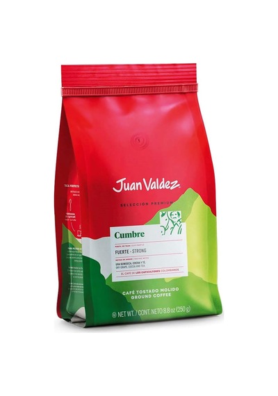 Cumbre Tamamı Peaberry Koyu Kavrulmuş Öğütülmüş Kahve, 250g Aeropress