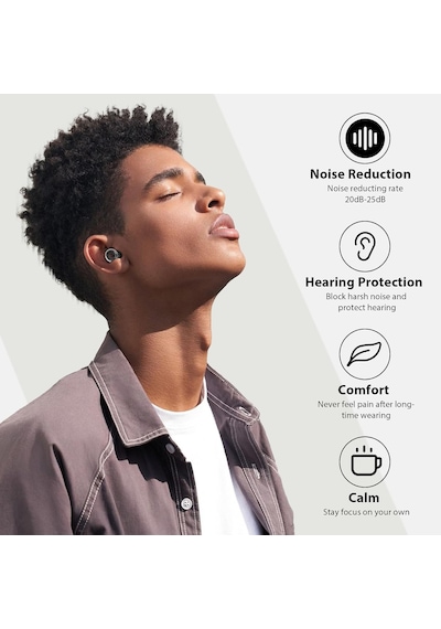 Konser Kulak Tıkaçları, High Fidelity Gürültü Önleyici Kulak Tıkaçları, Müzisyenler, Övgüler, Odaklanma Ve Uyku İçin Yeniden Kullanılabilir Kulak Tıkaçları, 20db Gürültü Azaltma Ve İşitme