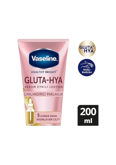 Vaseline Gluta Hya Serum Etkili Losyon Canlandırıcı Parlaklık 200 Ml