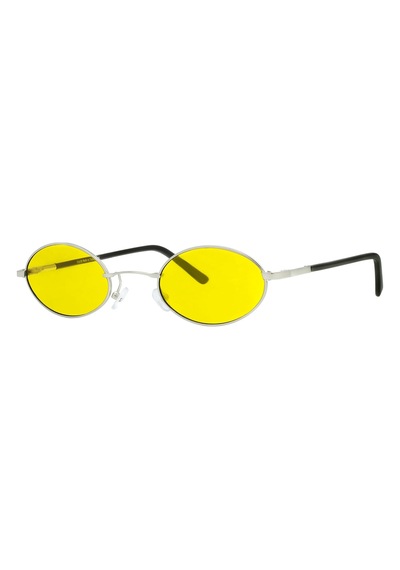 Unisex Sarı Gümüş Gözlük