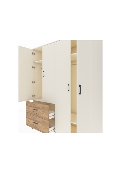 Kronos Gardrop 4 Raflı 2 Çekmeceli 2 Askılı 176x59x221 Aytaşı-aytaşı/çam Aytaşı/çam Kronos Gardrop 4 Raflı 2 Çekmeceli 2 Askılı 176x59x221 Aytaşı-aytaşı/çam Aytaşı/çam