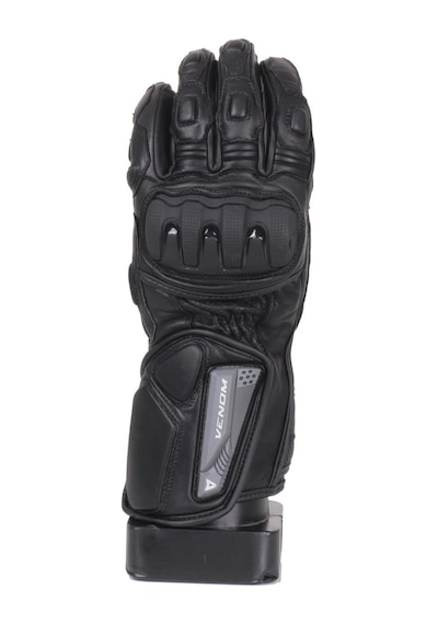 Venom Motosiklet Deri D2 Uzun Full Koruma Leather Motorcu Eldiveni