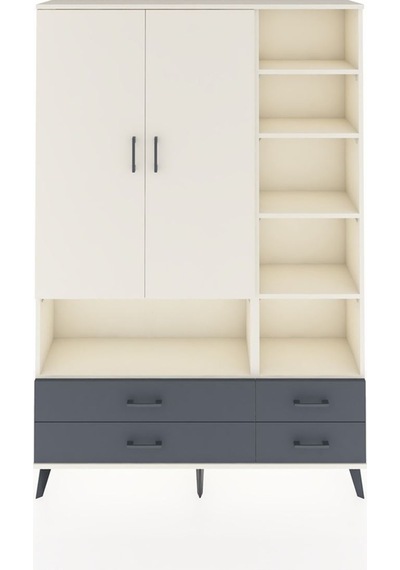 Arges Dolap 10 Raflı 4 Çekmeceli 2 Kapaklı 132x30x195 Aytaşı-aytaşı/antrasit Aytası/antrasıt Arges Dolap 10 Raflı 4 Çekmeceli 2 Kapaklı 132x30x195 Aytaşı-aytaşı/antrasit Aytası/antrasıt