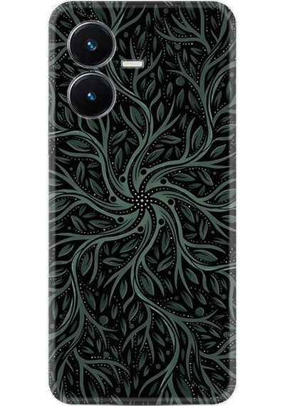 Vivo Y22S Kilif Silikon Desen Sarmasiklar 1675 566402073