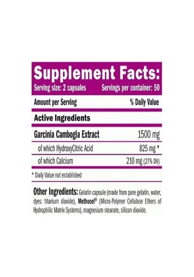 Amıx Hca Garcinia Cambogia 1500 Mg 150 Caps Aromasız