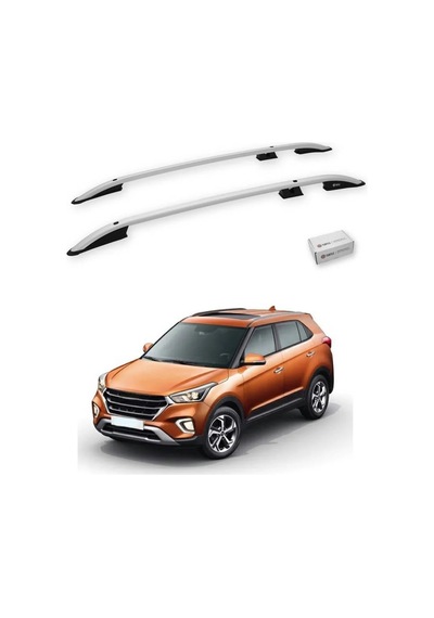 Turtle Hyundai Creta Gs 2015-2020 Tavan Çıtası Crown Gri