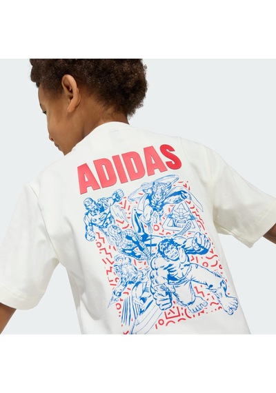 Adidas Jz3572 Lk Mrvl Av T Çocuk Tişört Beyaz