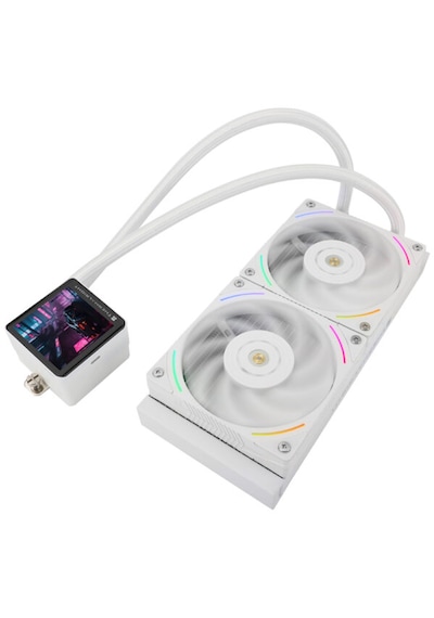 Thermalright Frozen Vision 240 White 240mm Intel-amd Uyumlu Beyaz